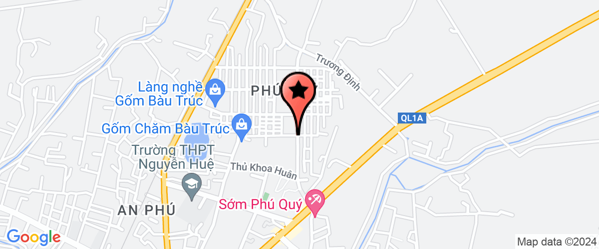 Bản đồ đến Công Ty TNHH Du Lịch Phan Rang
