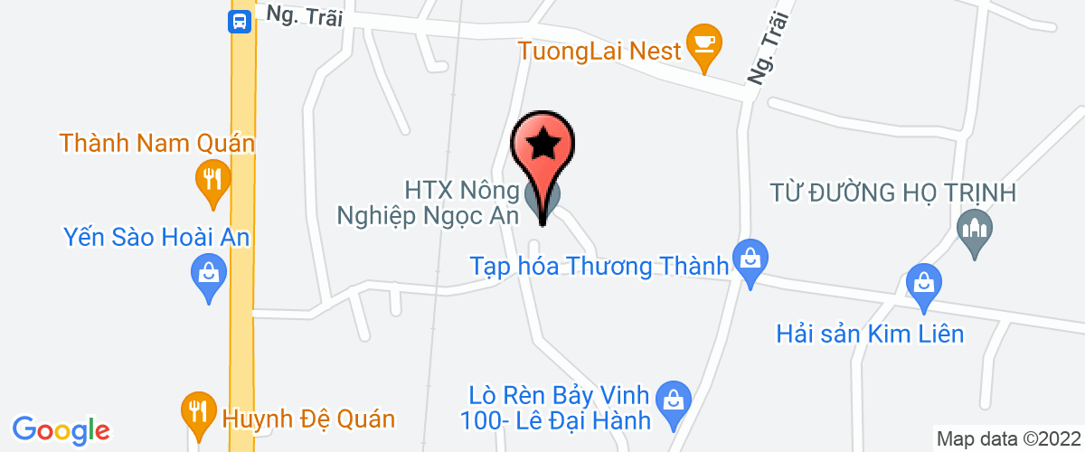 Bản đồ đến Công Ty TNHH Công Nông