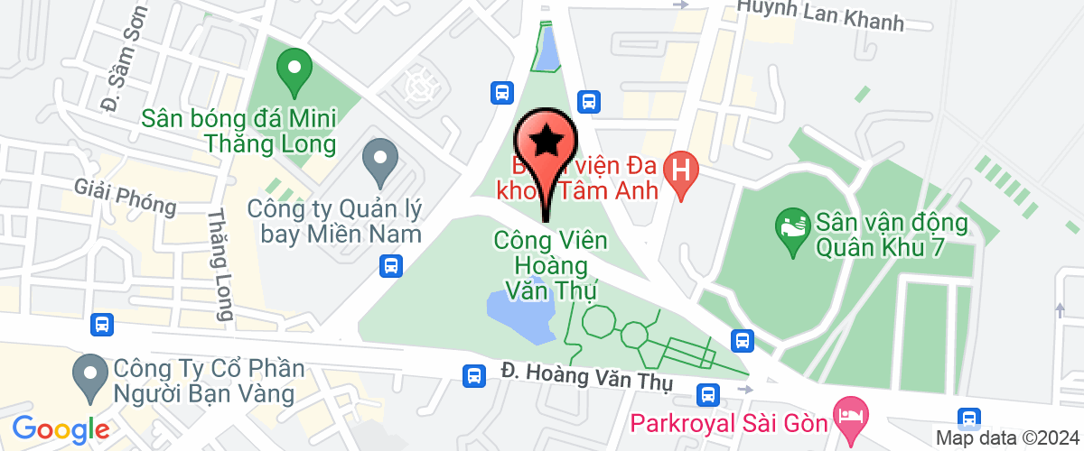 Bản đồ đến Công Ty TNHH Trịnh Phát Properties Group