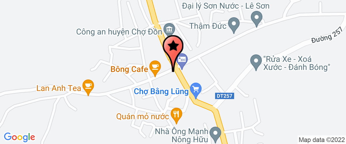 Map go to Truong LuoNG BaNG Nursery