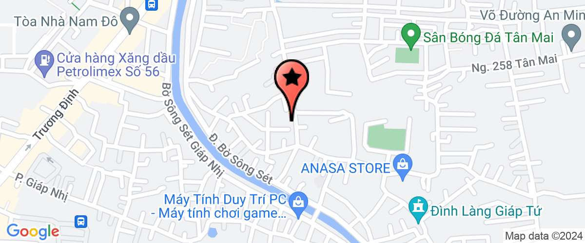 Map go to Tan Viet Trading Services And Production Company Limited