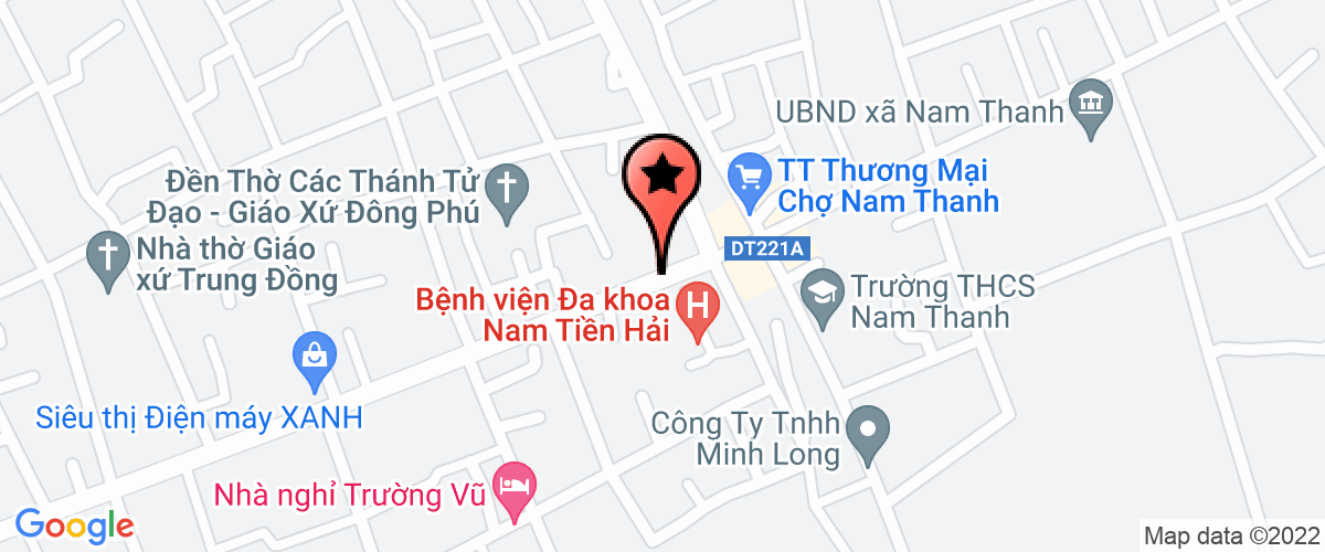 Map go to Dai Phat Thai Binh General Service Company Limited