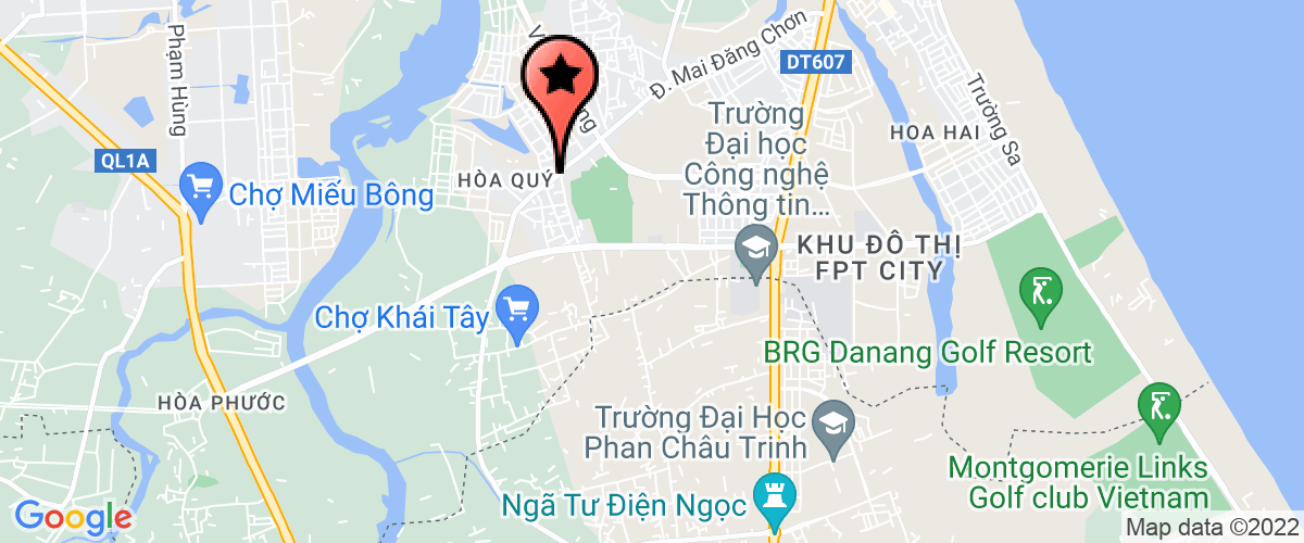 Map go to Da Thanh Thinh Construction Investment Joint Stock Company