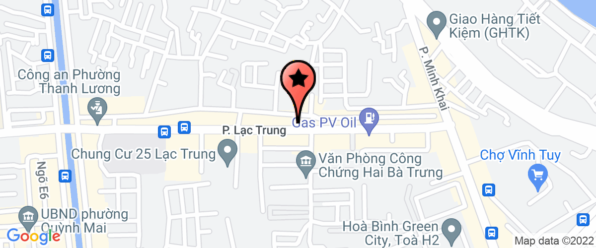 Map go to VietNam Travel And Construction Joint Stock Company