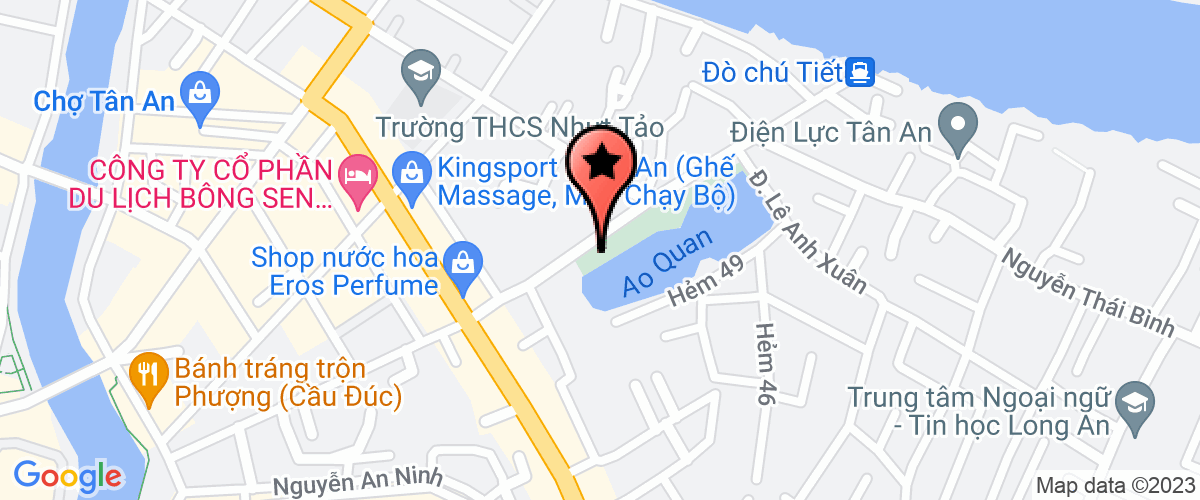 Bản đồ đến Công Ty TNHH Thực Phẩm Minh Phúc Long An
