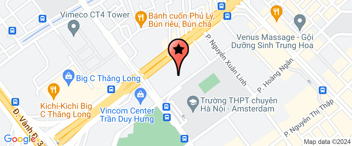 Bản đồ đến Công Ty Cổ Phần Thiết Bị Điện Kinex Việt Nam