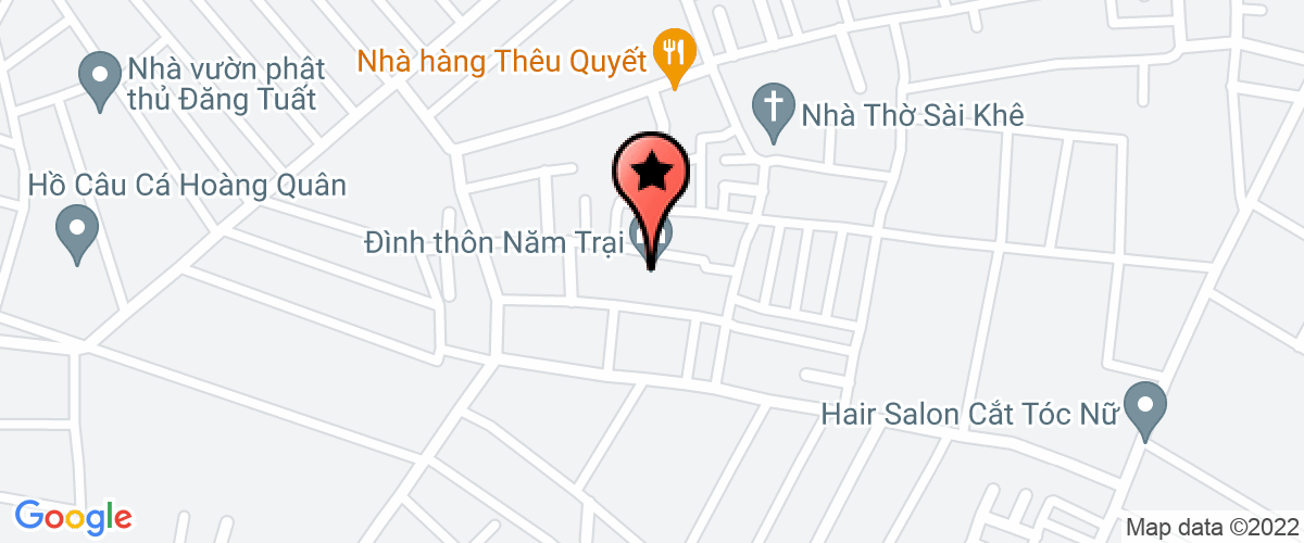 Map go to Truong Giang Installation and Construction Company Limited