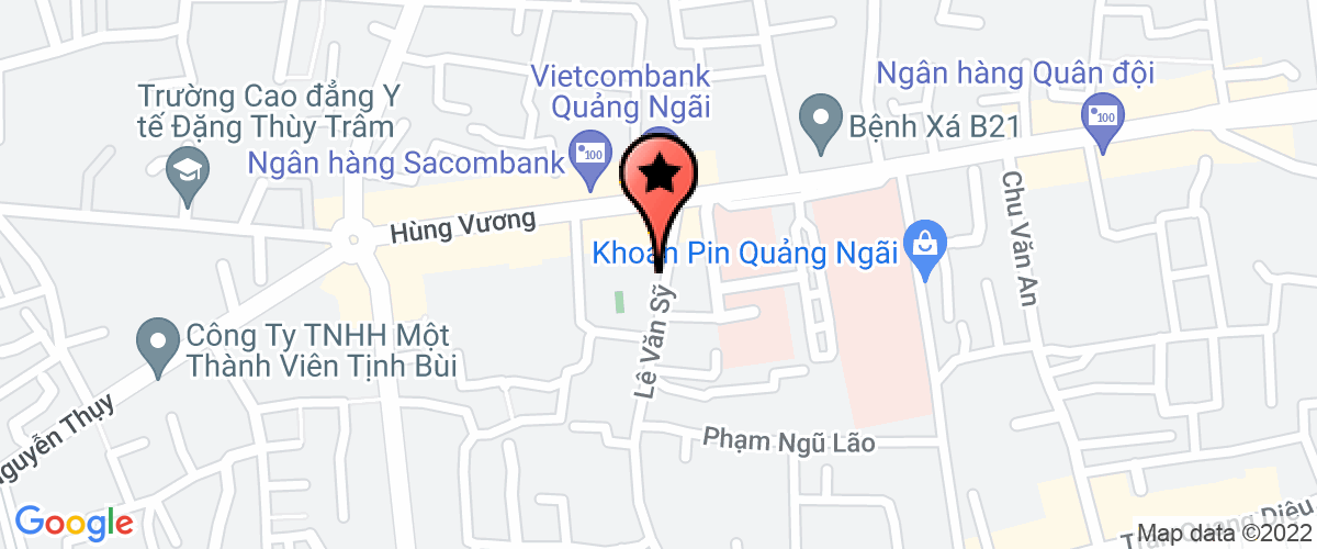 Map go to Nghia Dung Secondary School