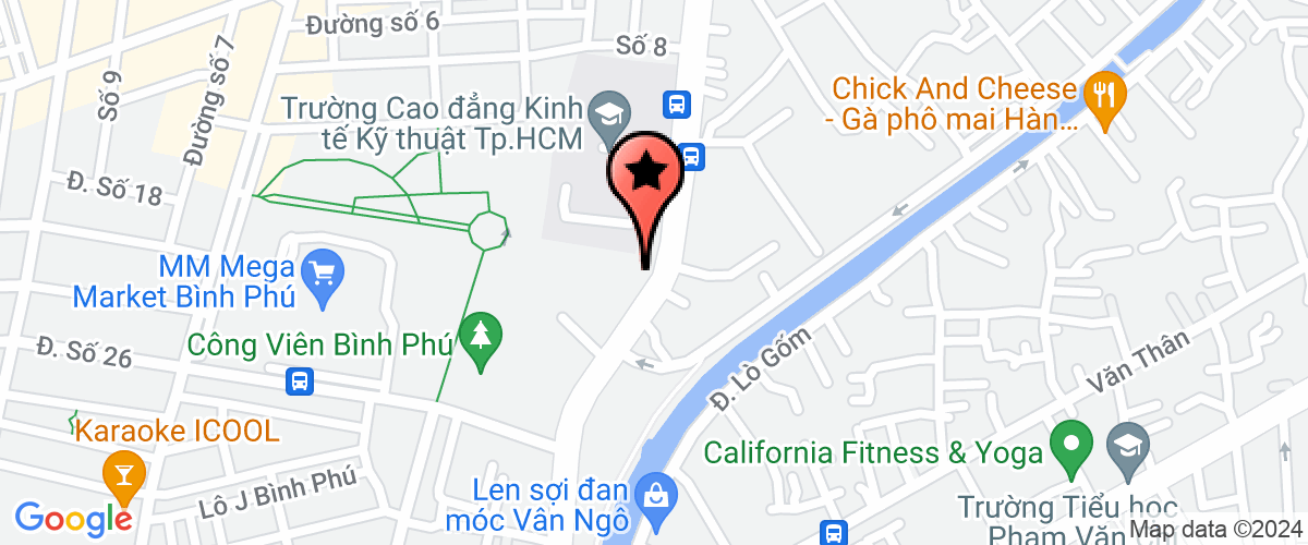 Bản đồ đến Công Ty TNHH Thương Mại Dịch Vụ Xuất Nhập Khẩu Thuận Hưng Long