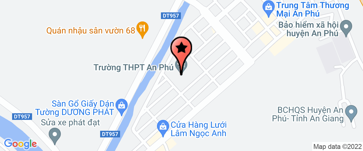 Map go to Dai Phat An Phu Private Enterprise