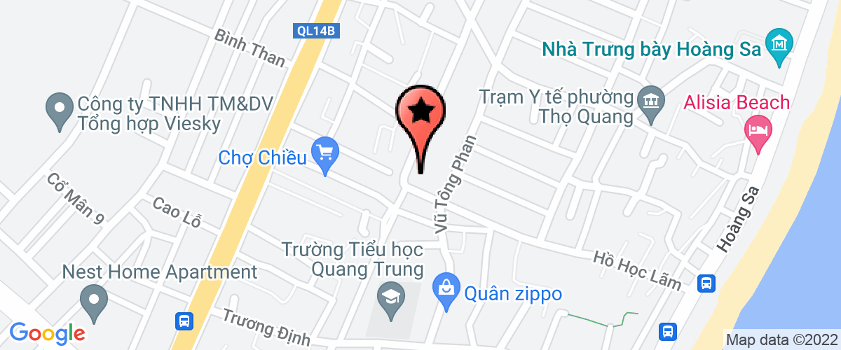 Map go to Nuoc Tan Hoang Kim Beverages Trading And Production Company Limited