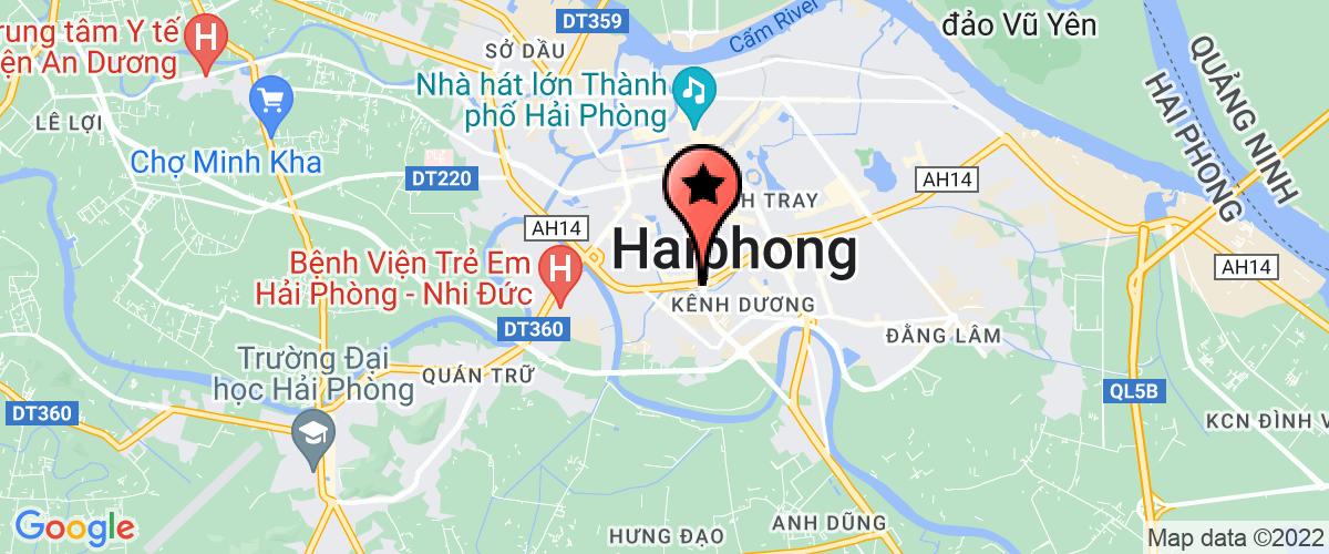 Map go to Dinh Vu Container Service and Trading Company Limited