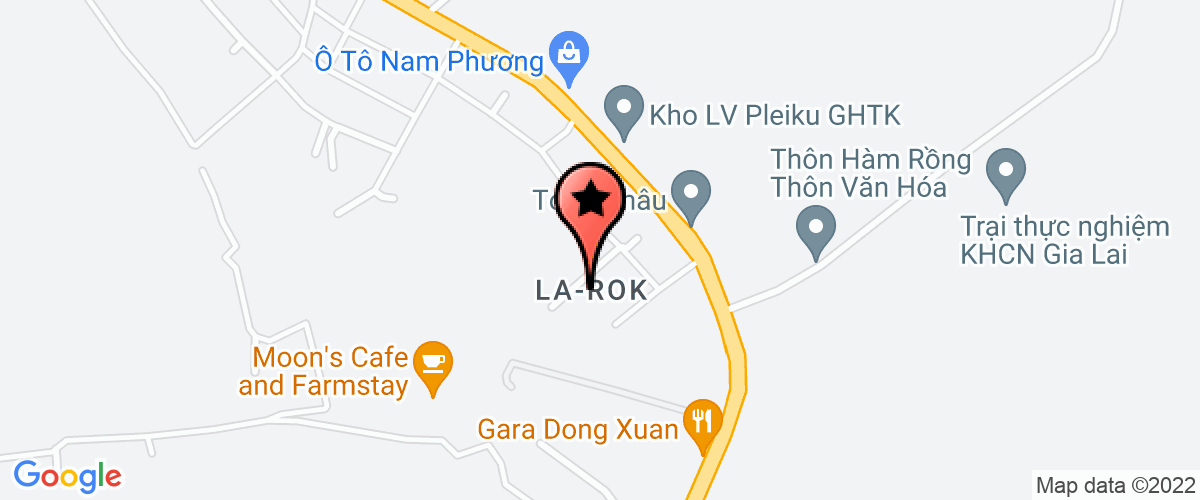 Map go to Hieu Ngoc - Gia Lai Private Enterprise