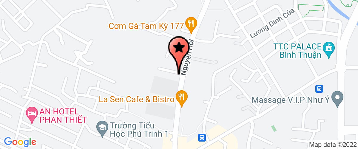 Bản đồ đến Công Ty TNHH Sunland Bình Thuận