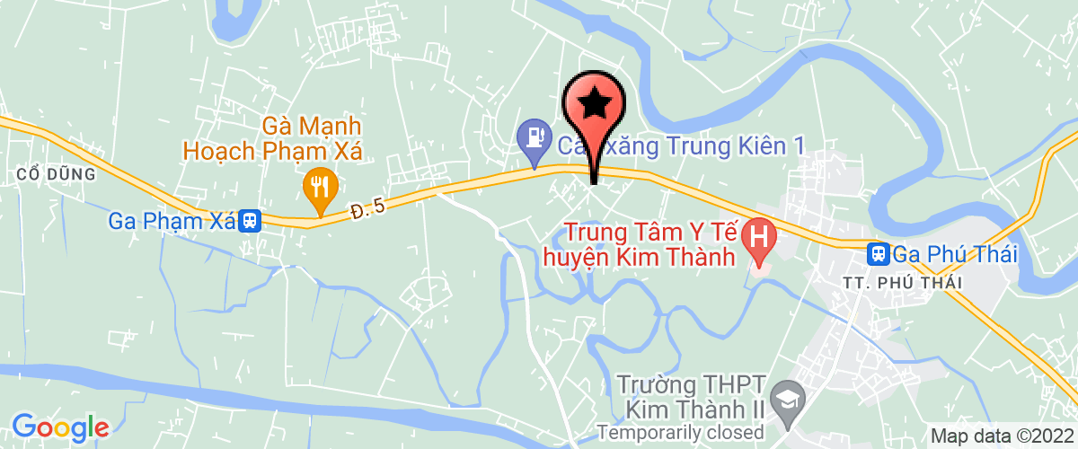 Bản đồ đến HTX Điện Kim Xuyên