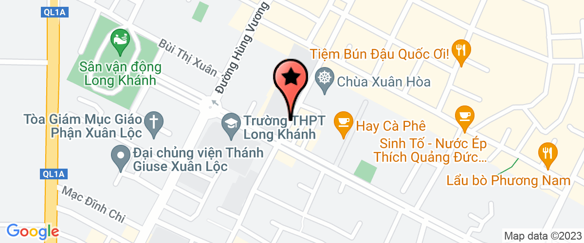 Map go to Xanh Viet Biological Technology Joint Stock Company