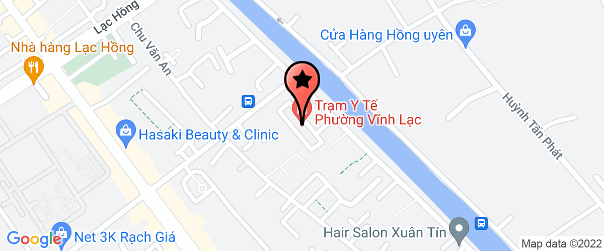 Map go to Huynh Duc Kien Giang Company Limited