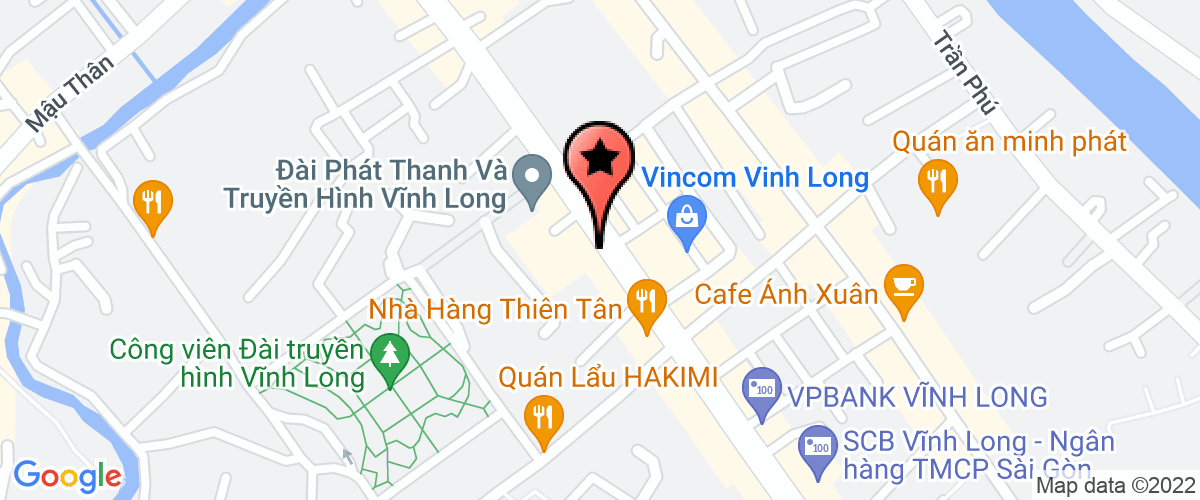 Map go to Hoang Quan Mekong Corporation