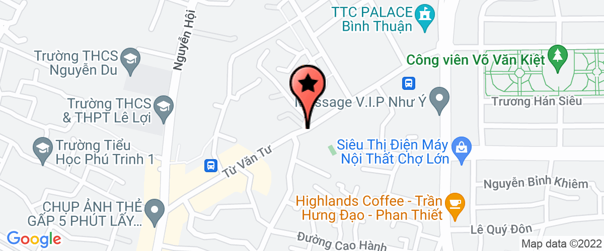 Bản đồ đến Công Ty TNHH Tùng Quang