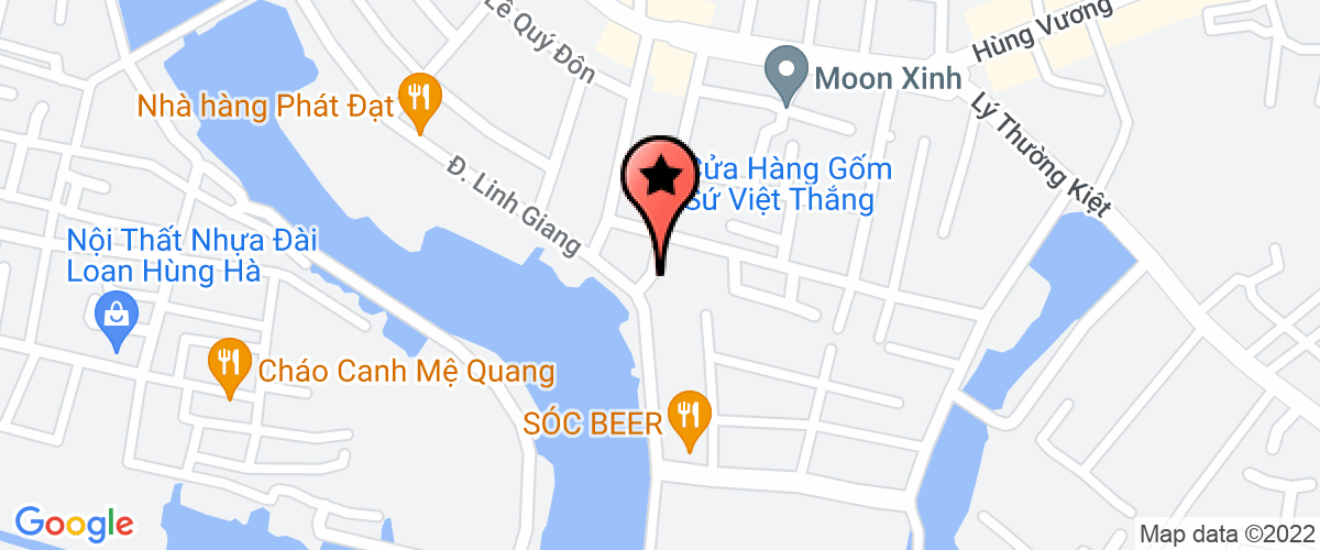 Map go to Bac Mien Trung Construction Investment Company Limited