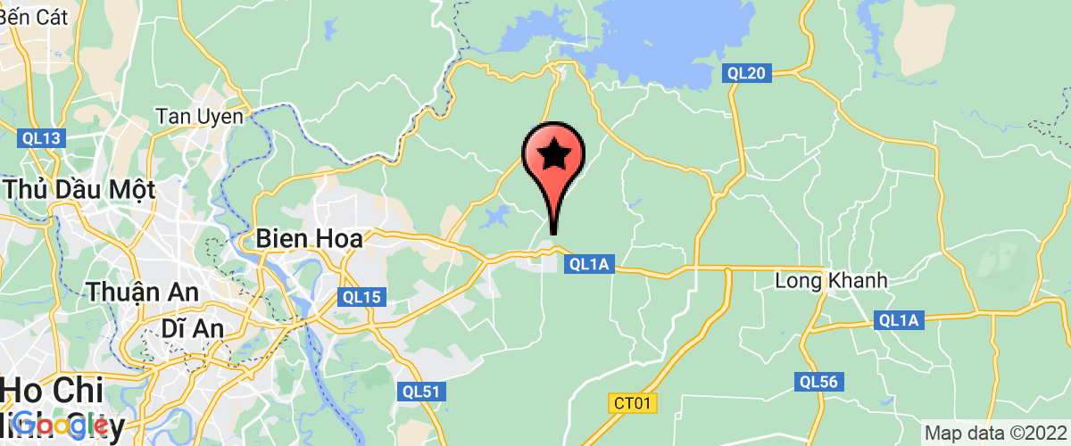 Map go to Ngoc Gam General Company Limited