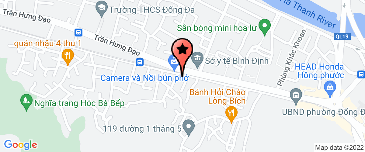 Map go to Bien Xanh Printing And Advertising Company Limited