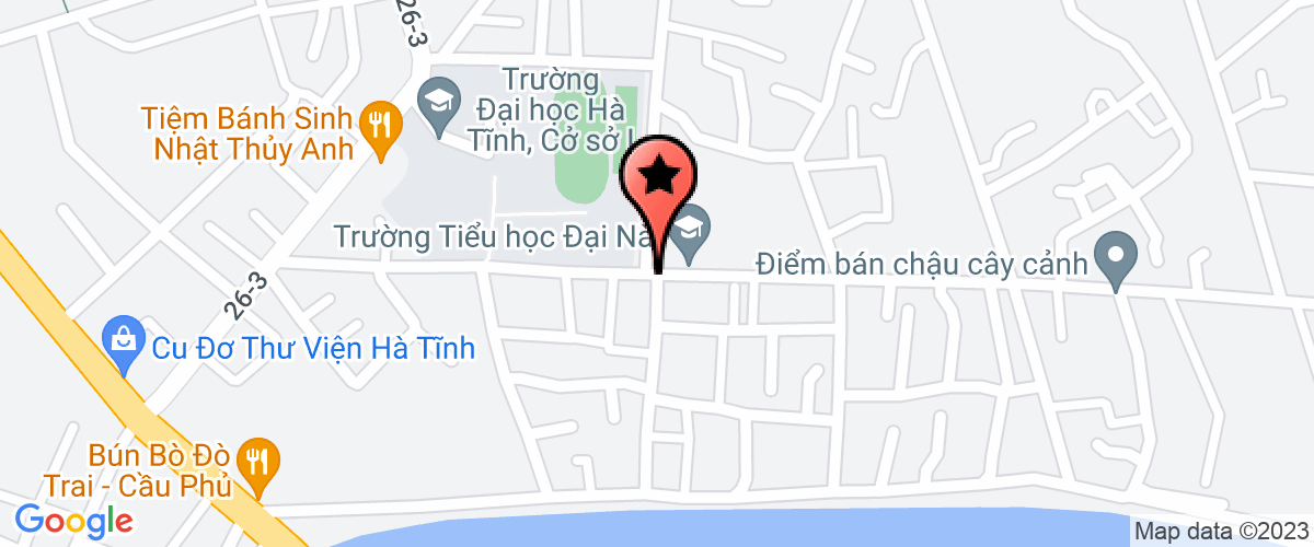 Map go to Bao Huy Trading And Travel Company Limited