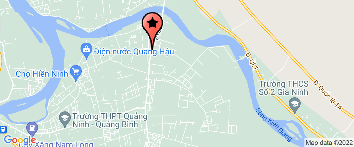 Map go to UBND xa Tan ninh