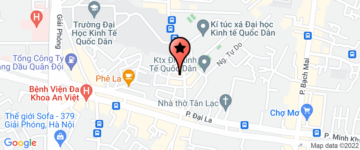 Map go to Hplus Viet Nam Architectural Joint Stock Company