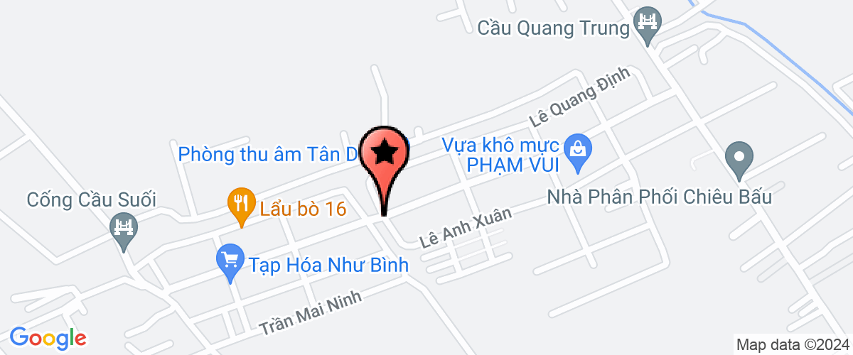 Map go to Trieu My Kien Giang Company Limited