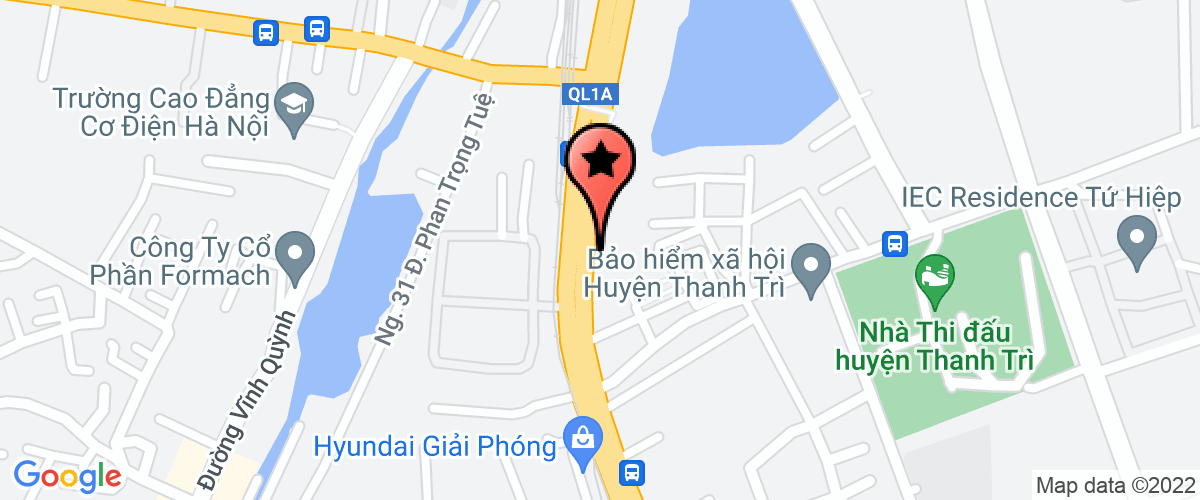 Bản đồ đến Công Ty TNHH Kỹ Thuật Bluestar Việt Nam