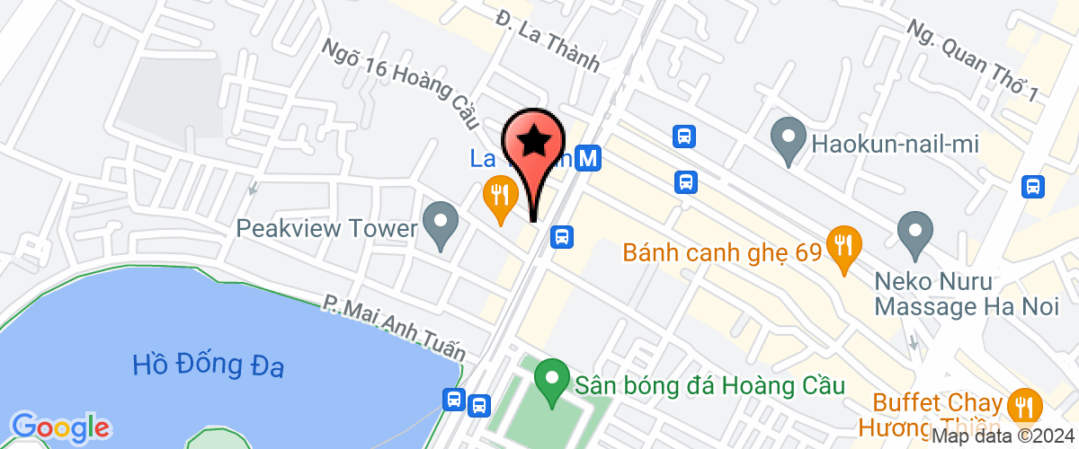 Map go to Nha Xuat Ban Dan Tri Company Limited
