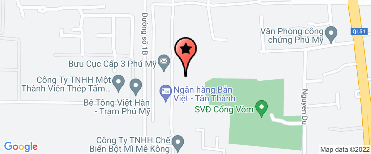 Map go to Hsiu Gee VietNam (Nop ho) Construction Company Limited