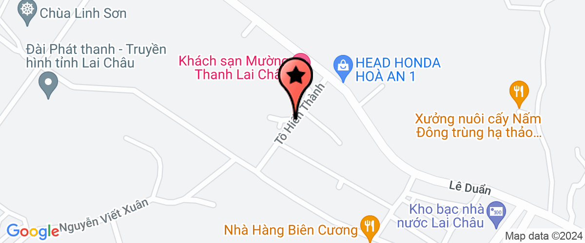 Map go to Bac Quang Lai Chau Joint Stock Company
