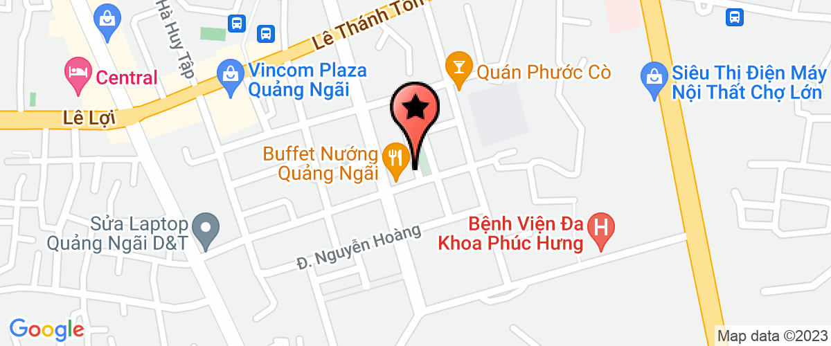 Map go to Hoang Kim Investment And Development Company Limited