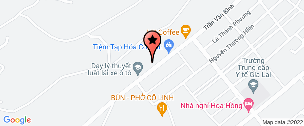 Map go to Hoang Luc Gia Lai Company Limited