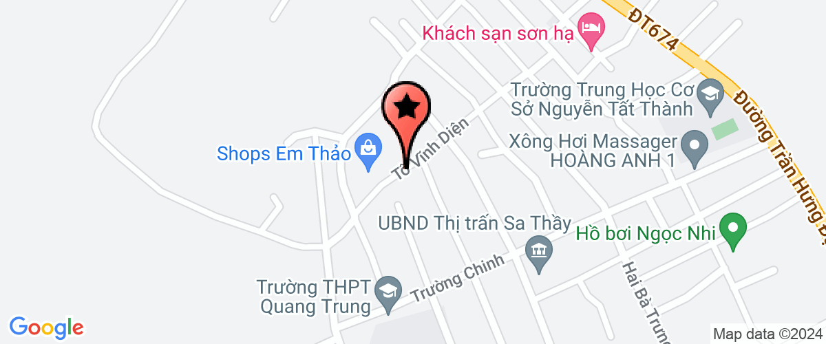 Map go to Que Huong Mo Ray Company Limited