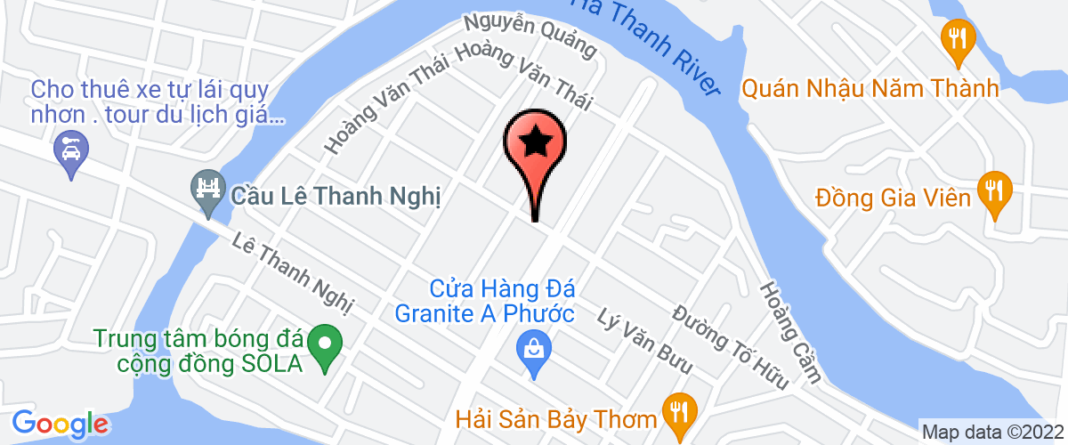 Map go to Hai Ha Trading And Production Company Limited