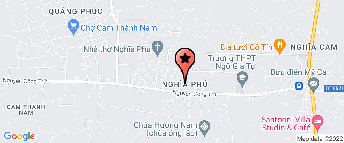 Map go to Thien Bao Entertainment Company Limited