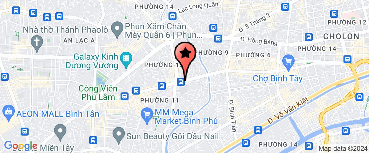 Map go to Tam Duc Trading Service Investment Development Company Limited