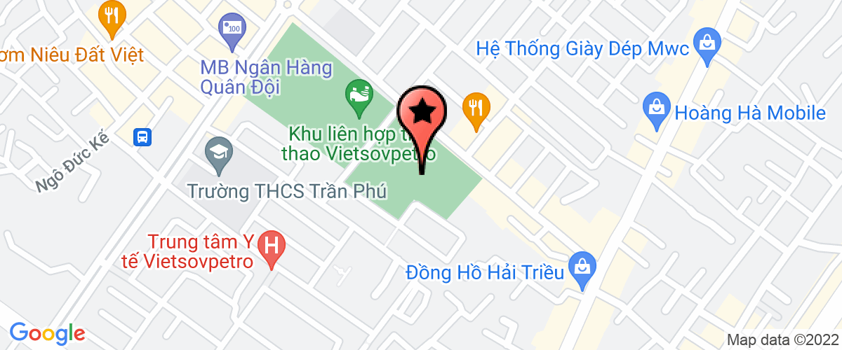 Map go to Cong Doan Dau Khi Viet Xo Company Limited