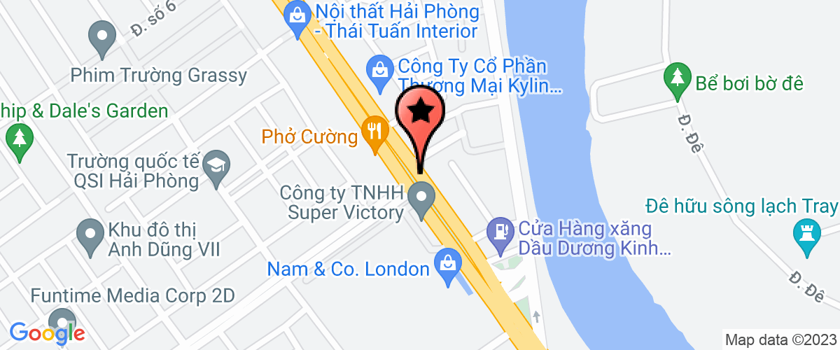 Map go to co phan XNK dau tu xay dung thuong mai va dich vu Truong An Company