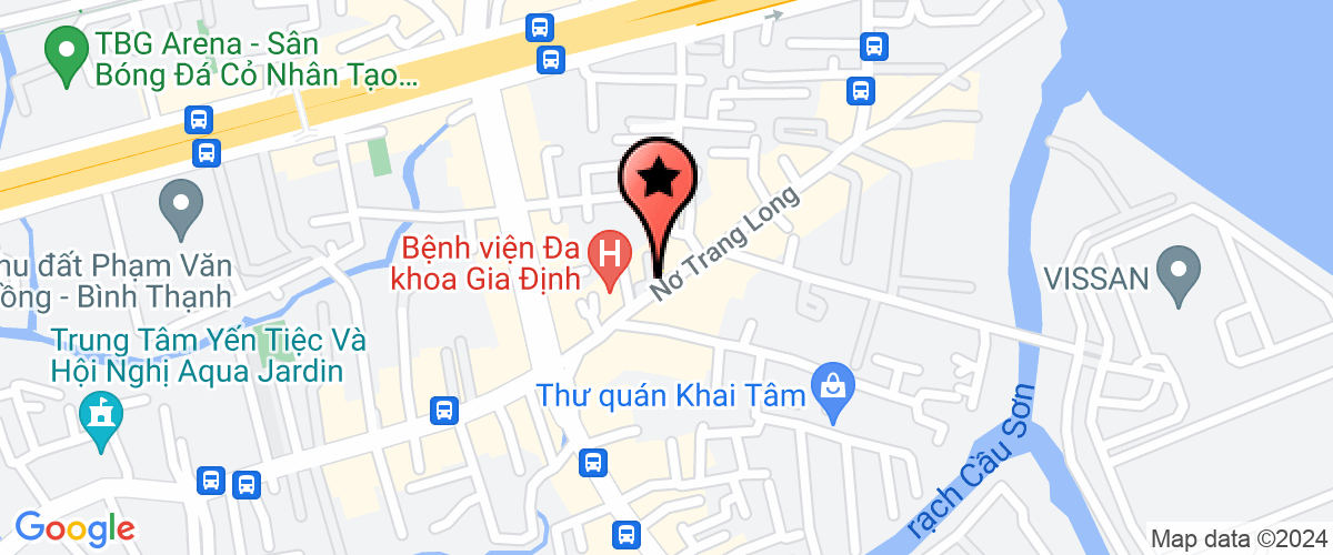 Map go to Binh Loi Trung Elementary School