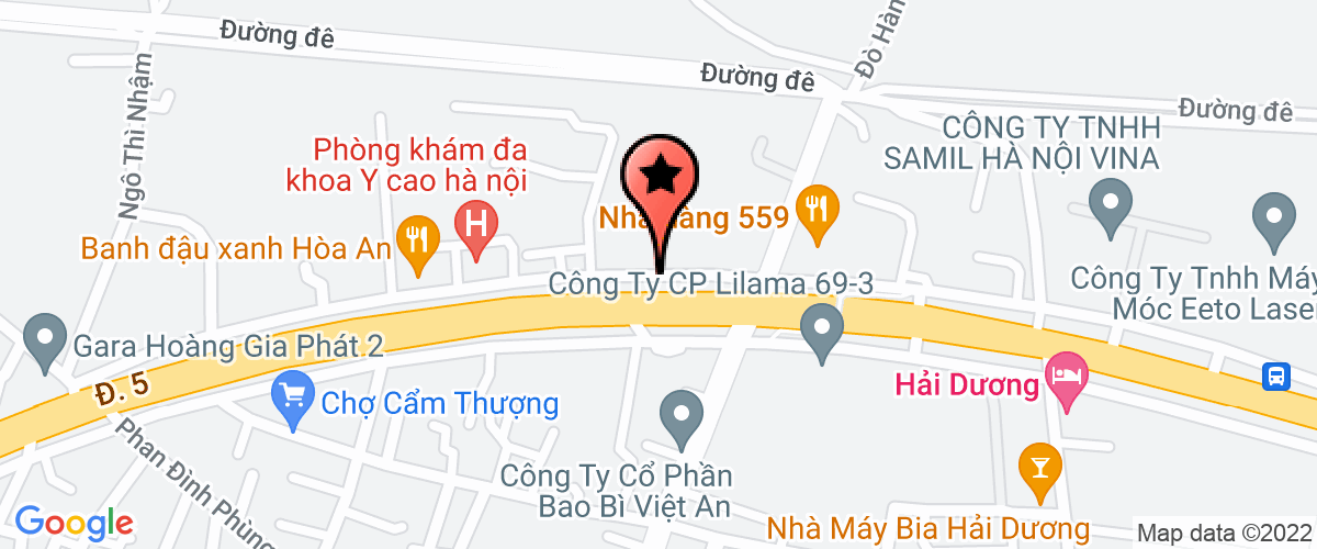 Bản đồ đến Công Ty TNHH Dược Liệu Thái Sơn