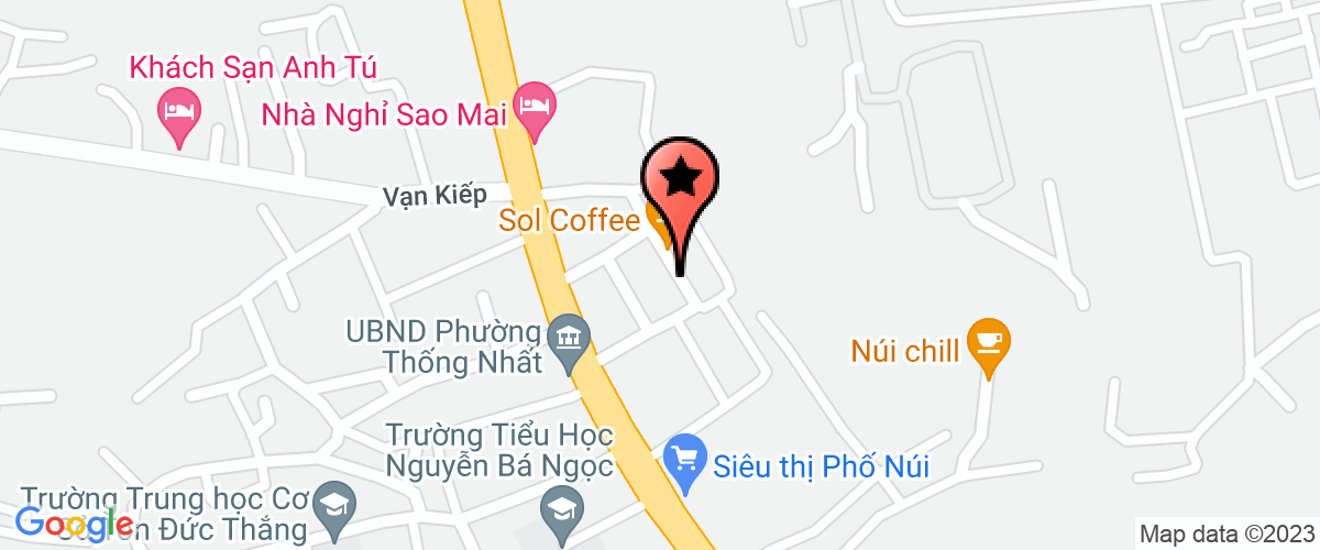 Map go to Moc Anh Wedding Company Limited
