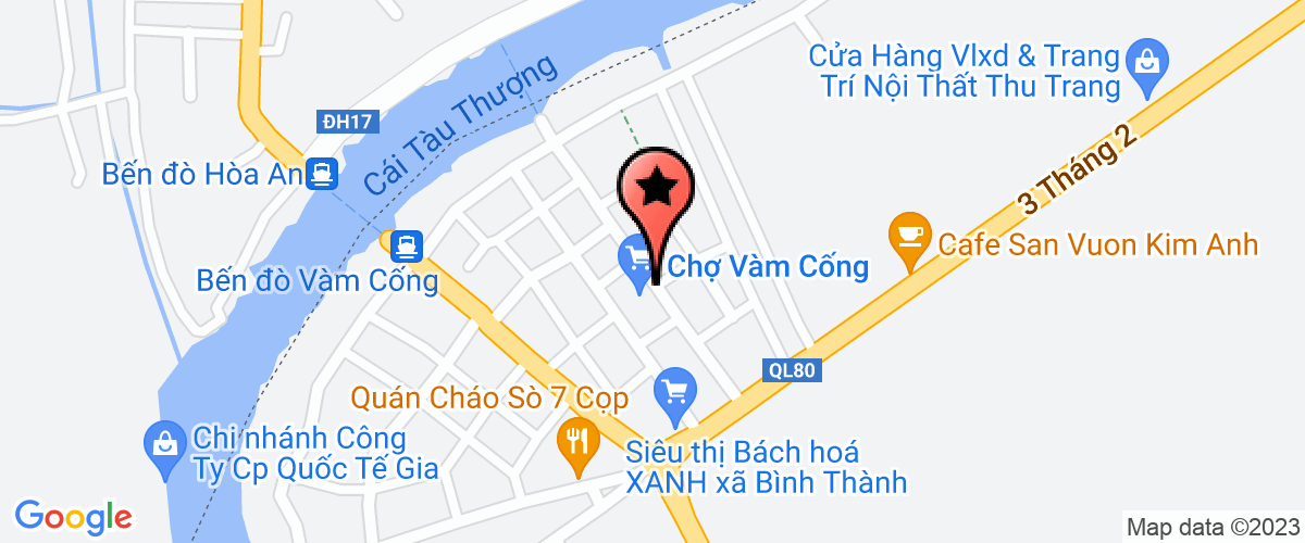 Map go to Nam Phat Sen Hong Company Limited