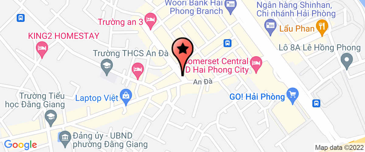 Map go to Hong Phong Import Export Trading Investment Limited Company