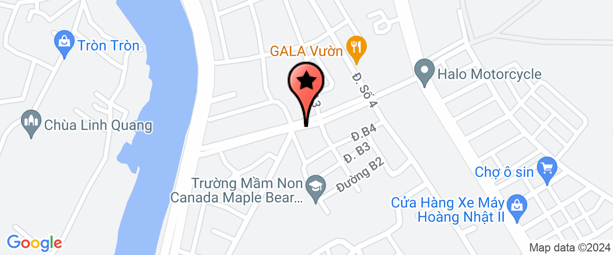 Map go to Khu Da Ngoai Lang Cat-Hon Thom - Branch of   Cmc Construction Management Consultant Joint Stock Company