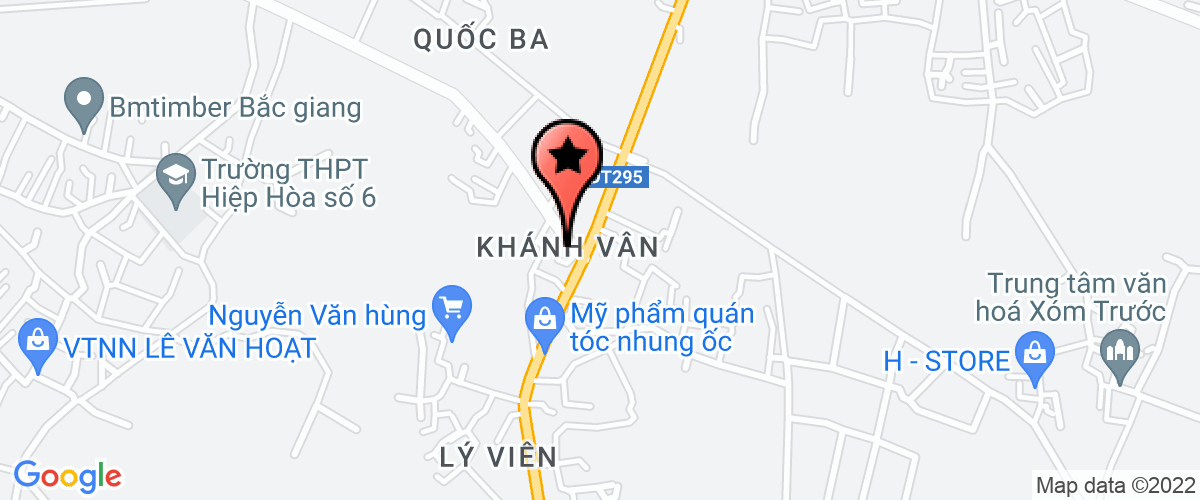 Map go to Thin Hair Viet Nam Import and Export Company Limited