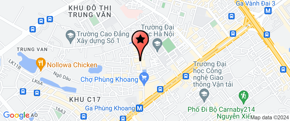 Map go to 5 Sao Services And Travel Company Limited